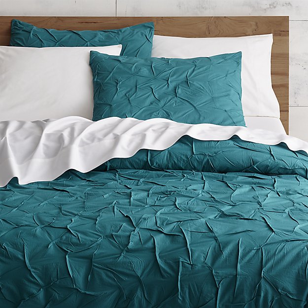 melyssa teal full queen duvet cover